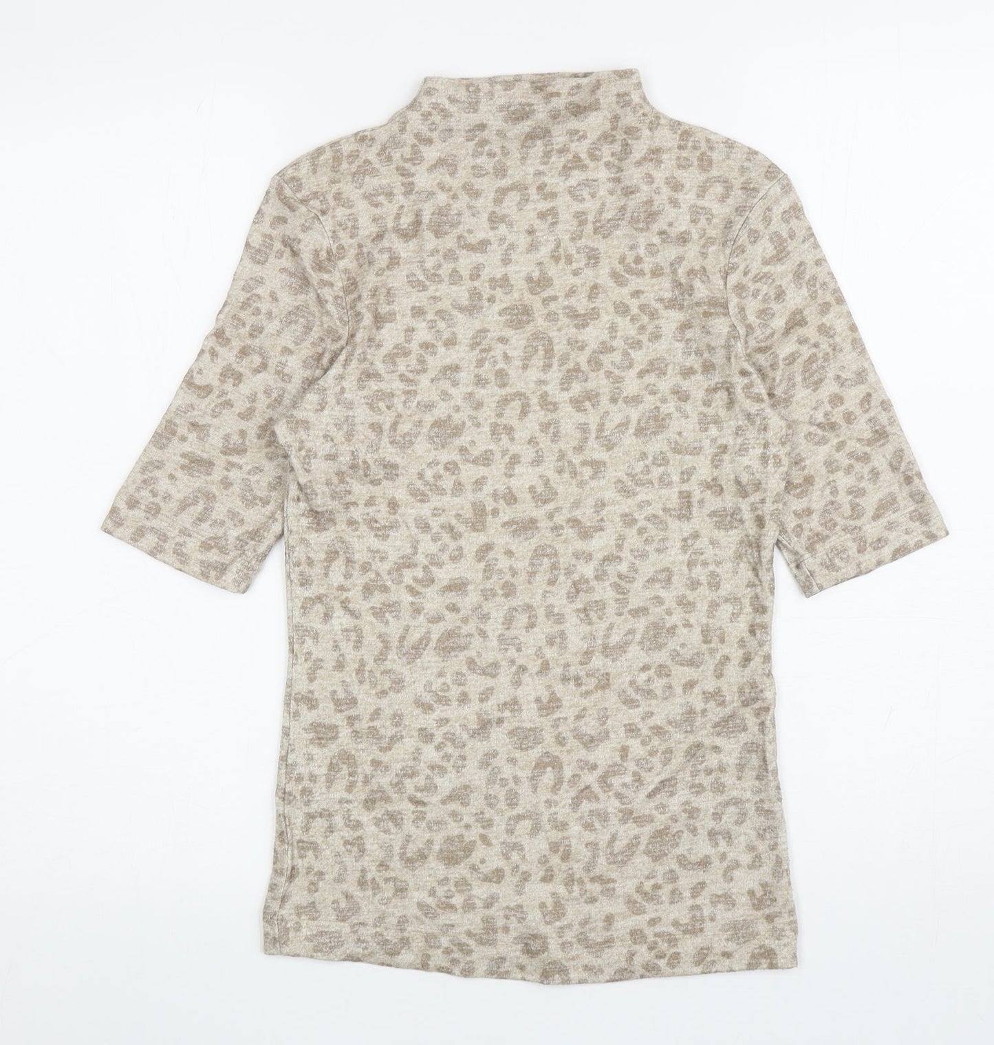 Womens UK Size 6 Marks and Spencer Beige Pullover Jumper