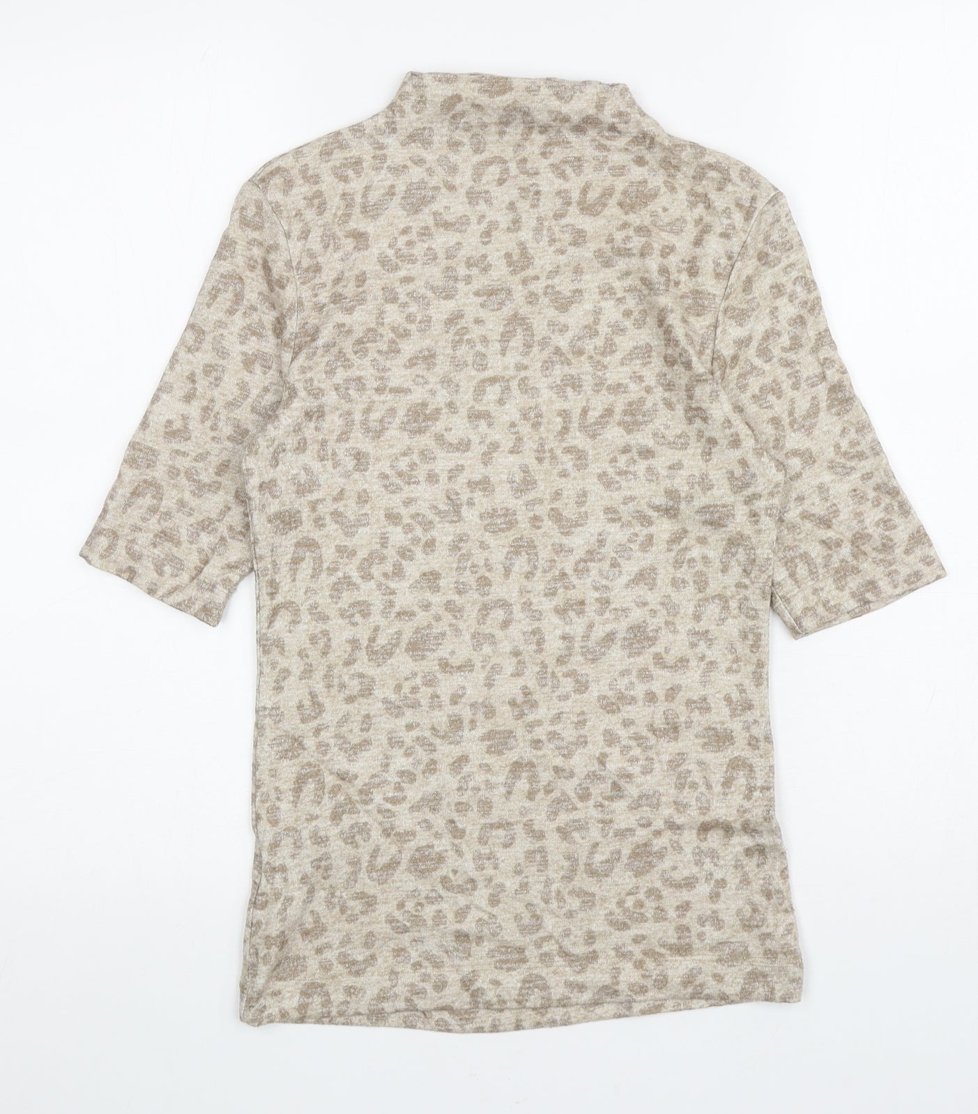 Womens UK Size 6 Marks and Spencer Beige Pullover Jumper
