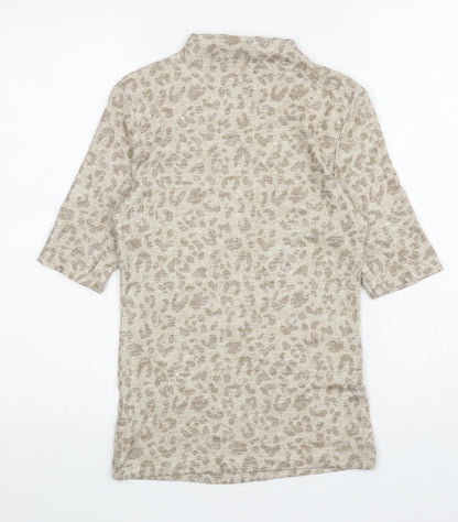Womens UK Size 6 Marks and Spencer Beige Pullover Jumper