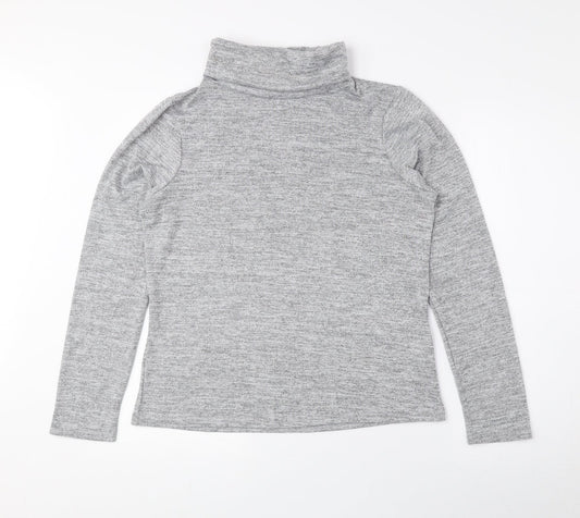 Womens UK Size 14 New Look Grey Pullover Jumper