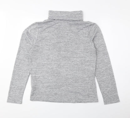 Womens UK Size 14 New Look Grey Pullover Jumper