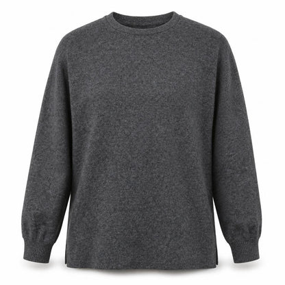 Primark Womens Grey Round Neck Polyester Pullover Jumper Size S