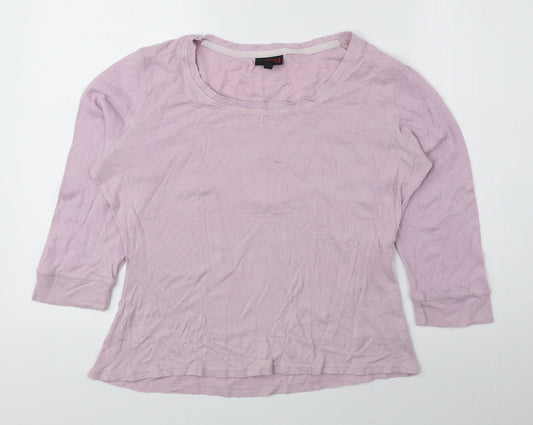 Womens UK Size 14 NEXT Pink Basic Blouse