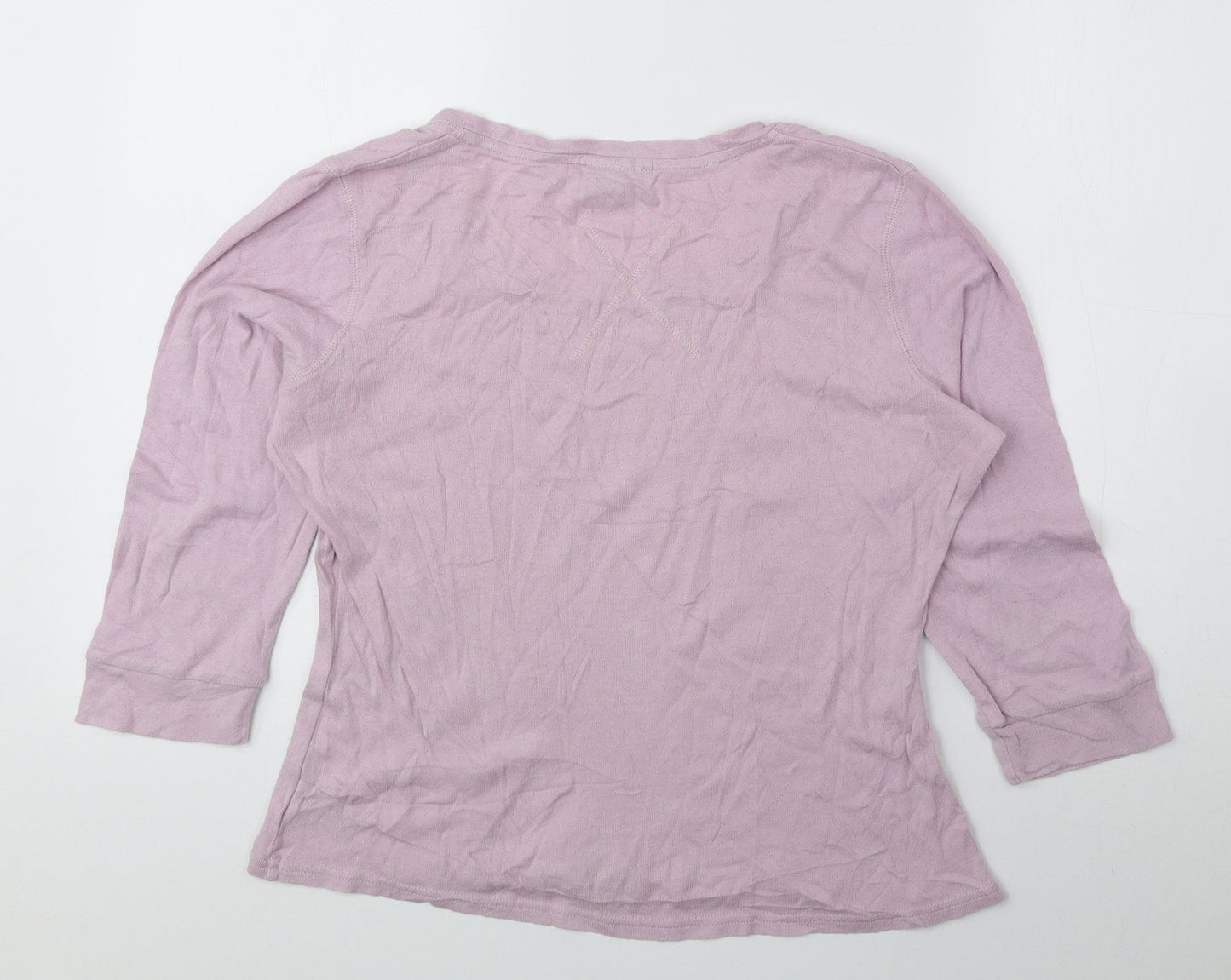 Womens UK Size 14 NEXT Pink Basic Blouse