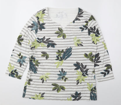 Womens UK Size 10 TIGI Multicoloured Basic Blouse