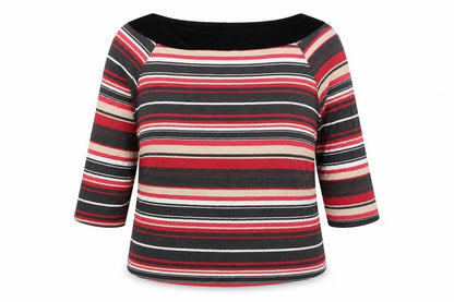 Womens UK Size 22 BHS Multicoloured Basic Blouse