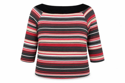 Womens UK Size 22 BHS Multicoloured Basic Blouse