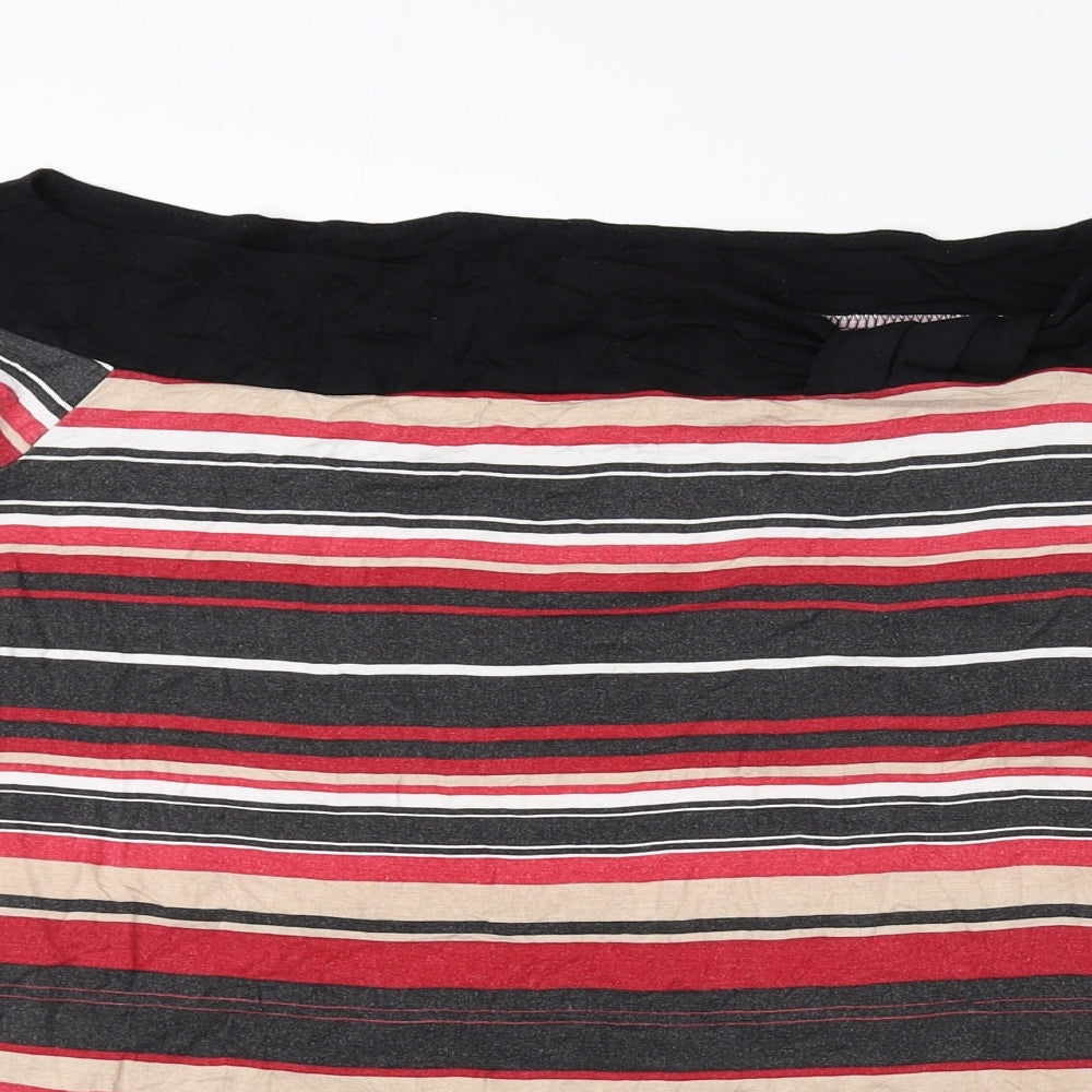 Womens UK Size 22 BHS Multicoloured Basic Blouse