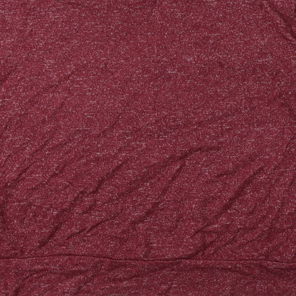 Womens UK Size XS Love to Lounge Red Pullover Jumper