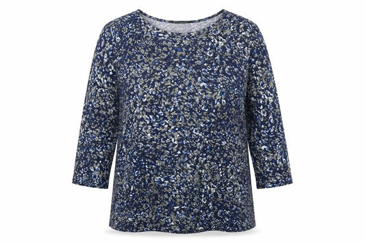 Womens UK Size 18 Alexara Blue Basic Button-Up