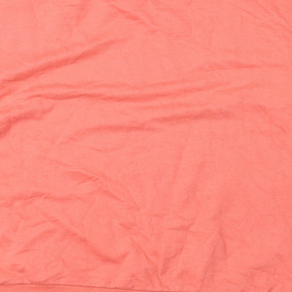 PEP&CO Womens Pink Cotton Pullover Sweatshirt Size M Pullover