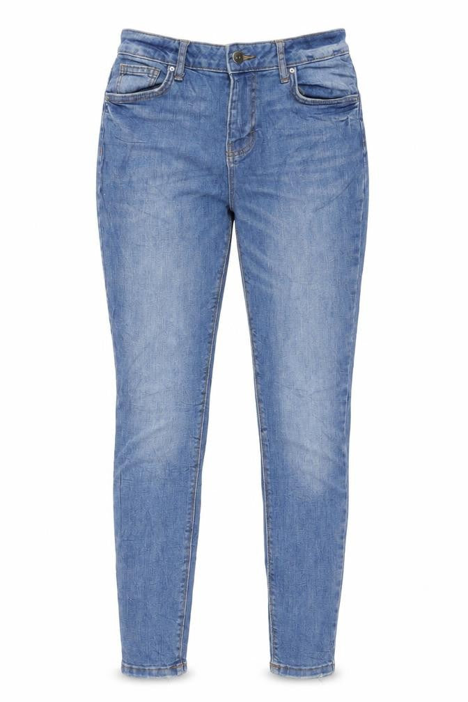 Womens UK Size 10 Denim & Co. Regular Fit Skinny Blue Jeans