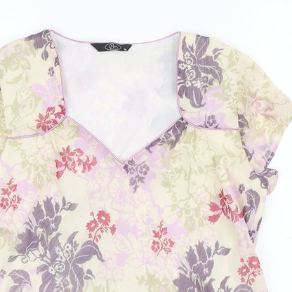 Womens UK Size 16 Bonmarché Multicoloured Basic Blouse