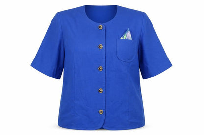 Womens UK Size 16 Gordon Wyatt Blue Jacket