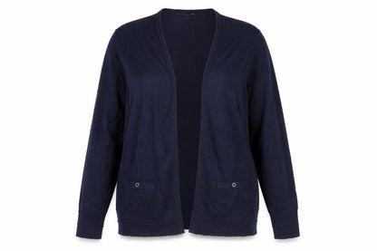 Womens UK Size 12 M&Co Blue Cardigan Jumper