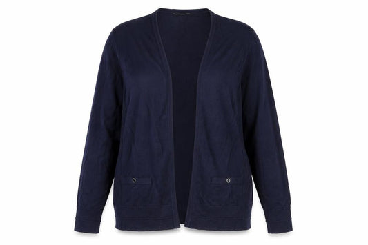 Womens UK Size 12 M&Co Blue Cardigan Jumper
