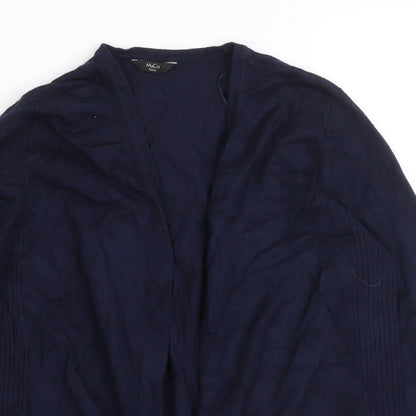 Womens UK Size 12 M&Co Blue Cardigan Jumper