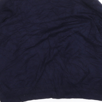 Womens UK Size 12 M&Co Blue Cardigan Jumper