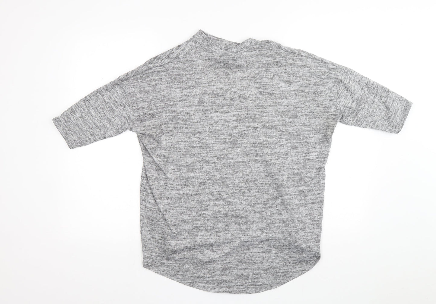 Womens UK Size 12 New Look Grey Pullover Jumper