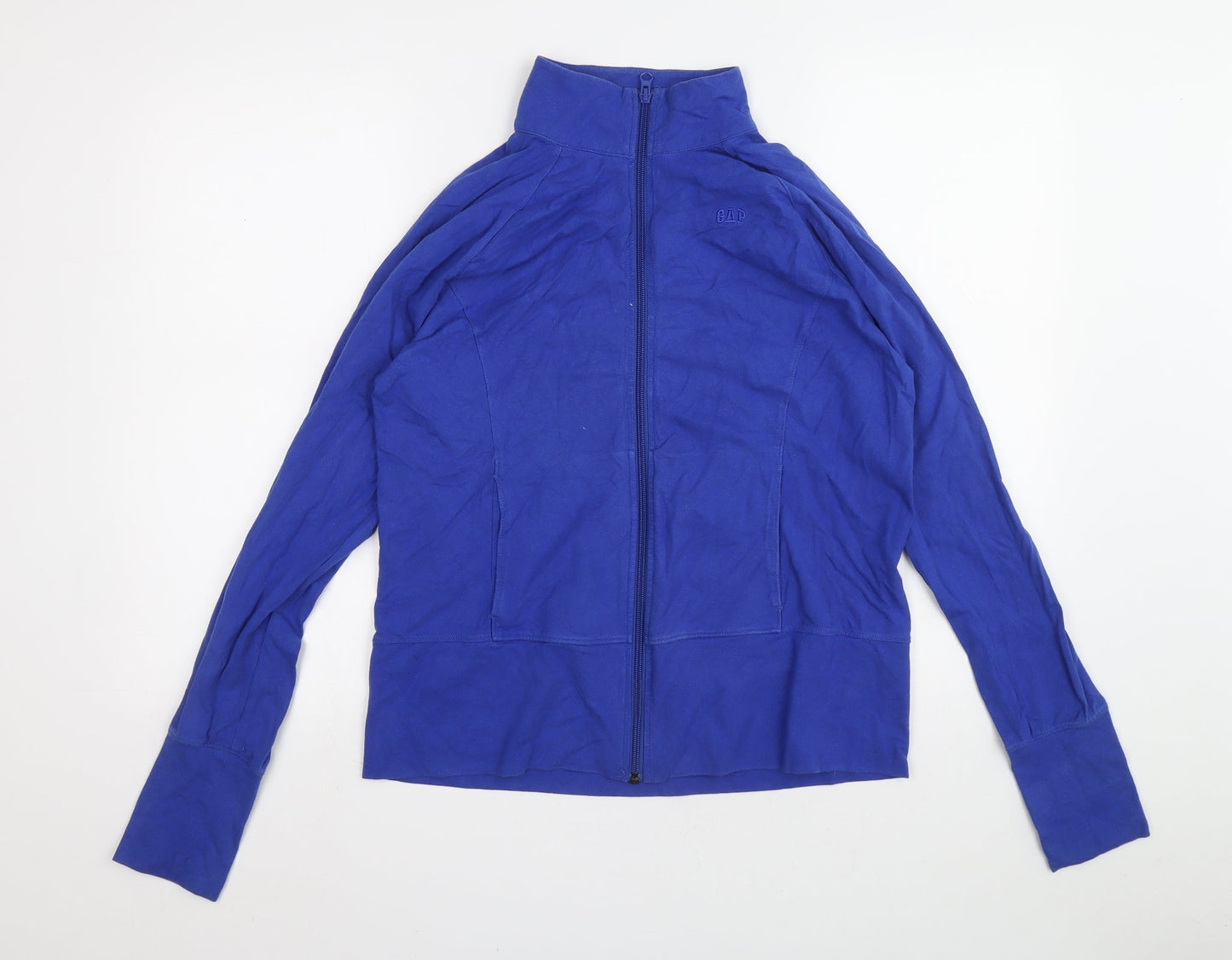 Mens UK Size L Gap Blue Full Zip Sweatshirt