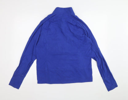 Mens UK Size L Gap Blue Full Zip Sweatshirt