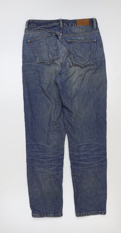 BDG Mens Blue Cotton Straight Jeans Size 26 in L30 in Regular Button