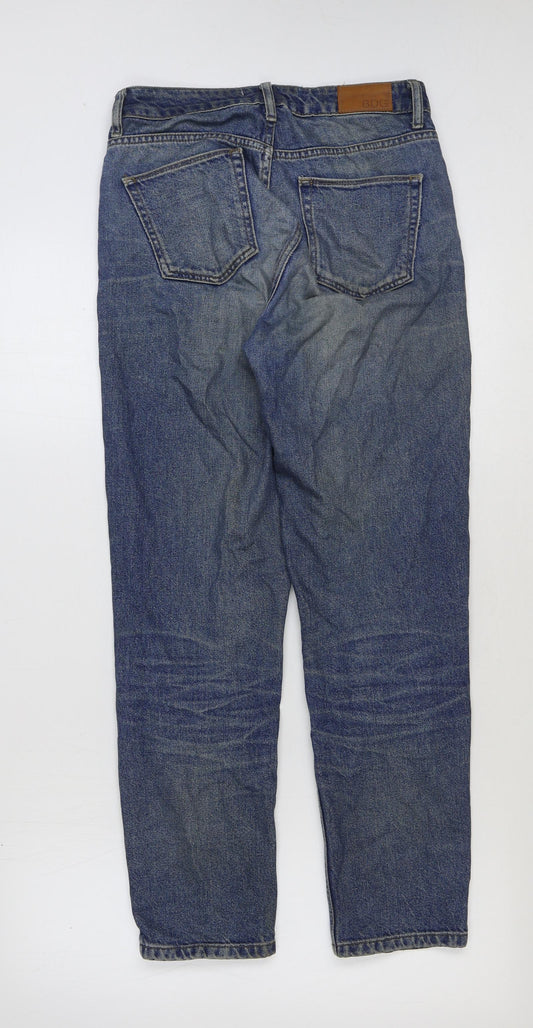 BDG Mens Blue Cotton Straight Jeans Size 26 in L30 in Regular Button