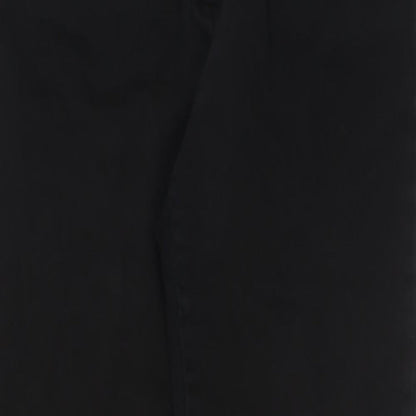 Womens UK Size 32 in Preworn Regular Fit Bootcut Black Jeans