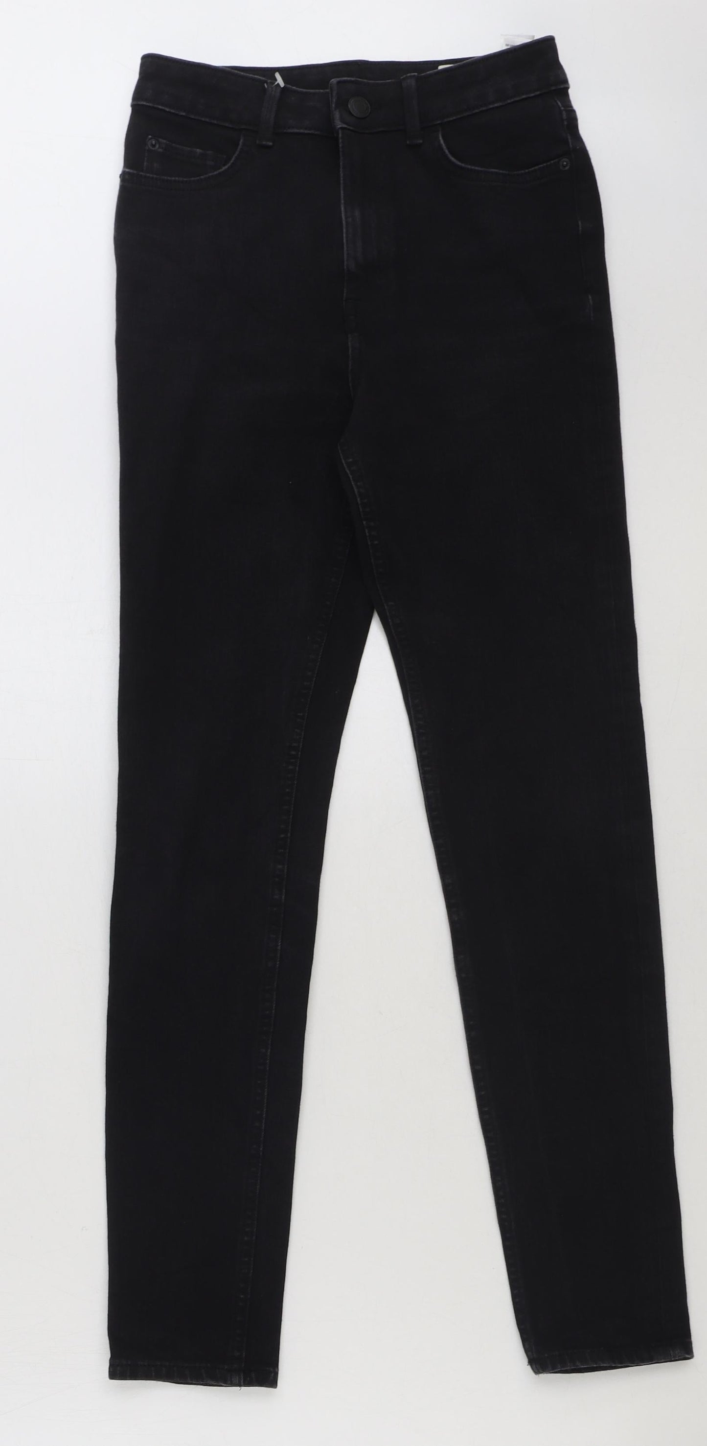 Womens UK Size 8 Marks and Spencer Regular Fit Skinny Black Jeans