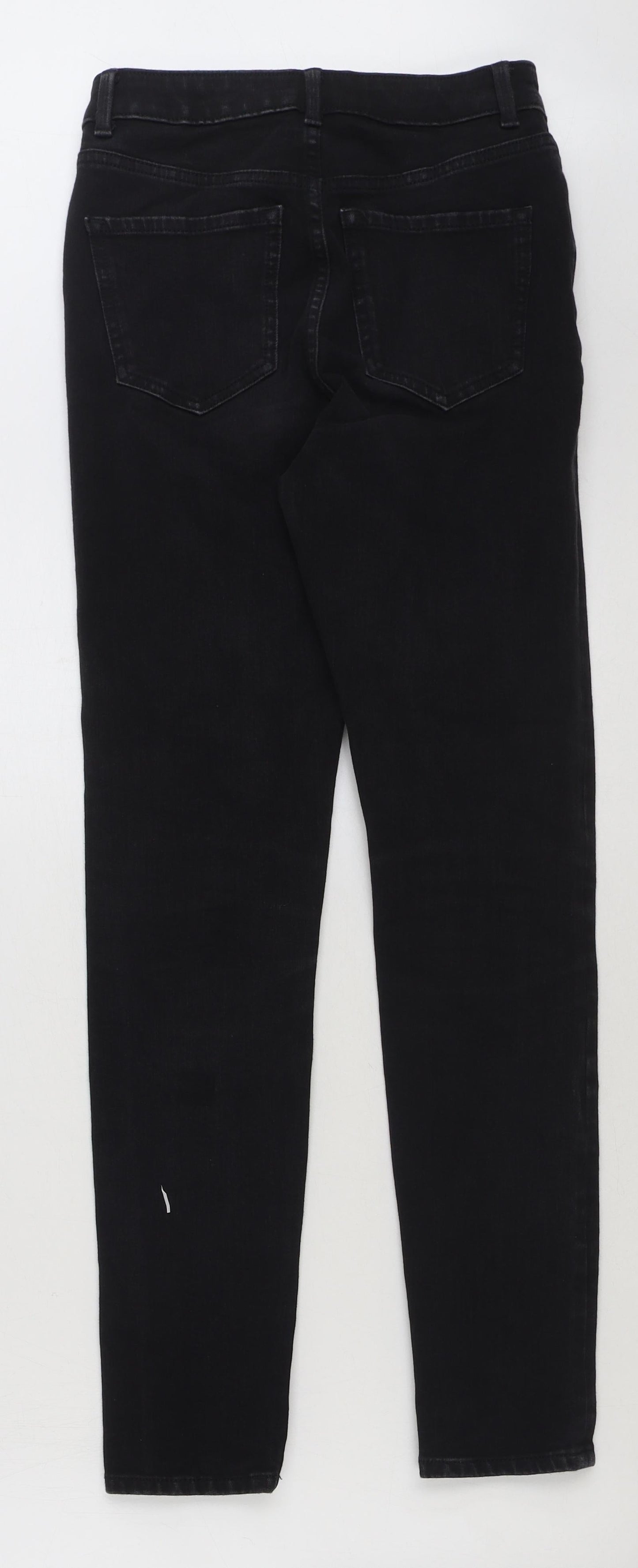Womens UK Size 8 Marks and Spencer Regular Fit Skinny Black Jeans