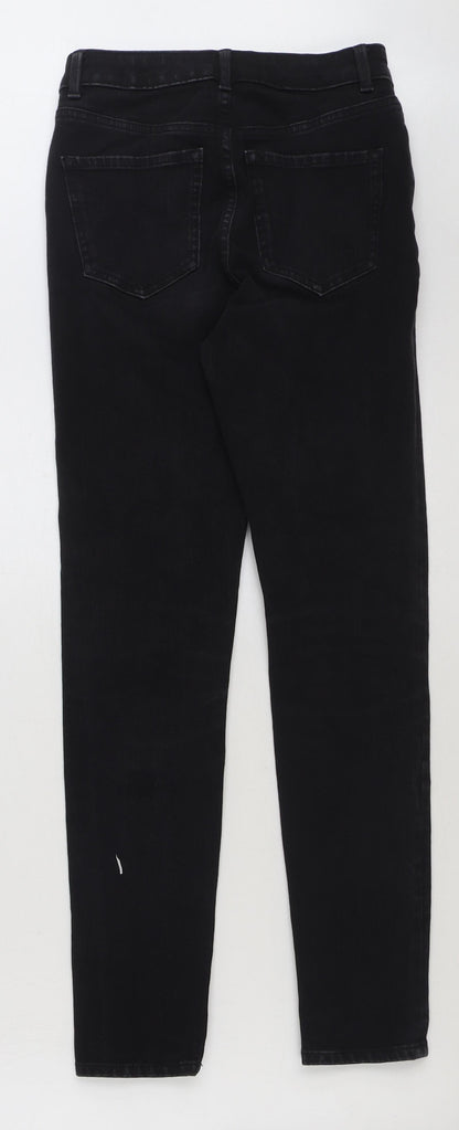 Womens UK Size 8 Marks and Spencer Regular Fit Skinny Black Jeans