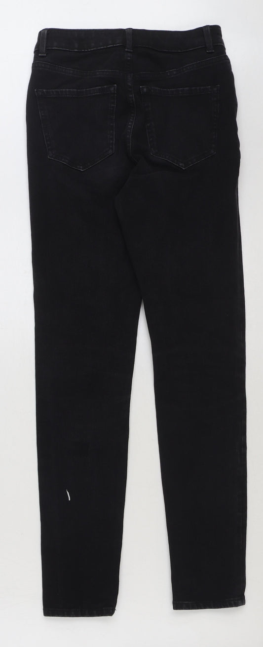 Womens UK Size 8 Marks and Spencer Regular Fit Skinny Black Jeans