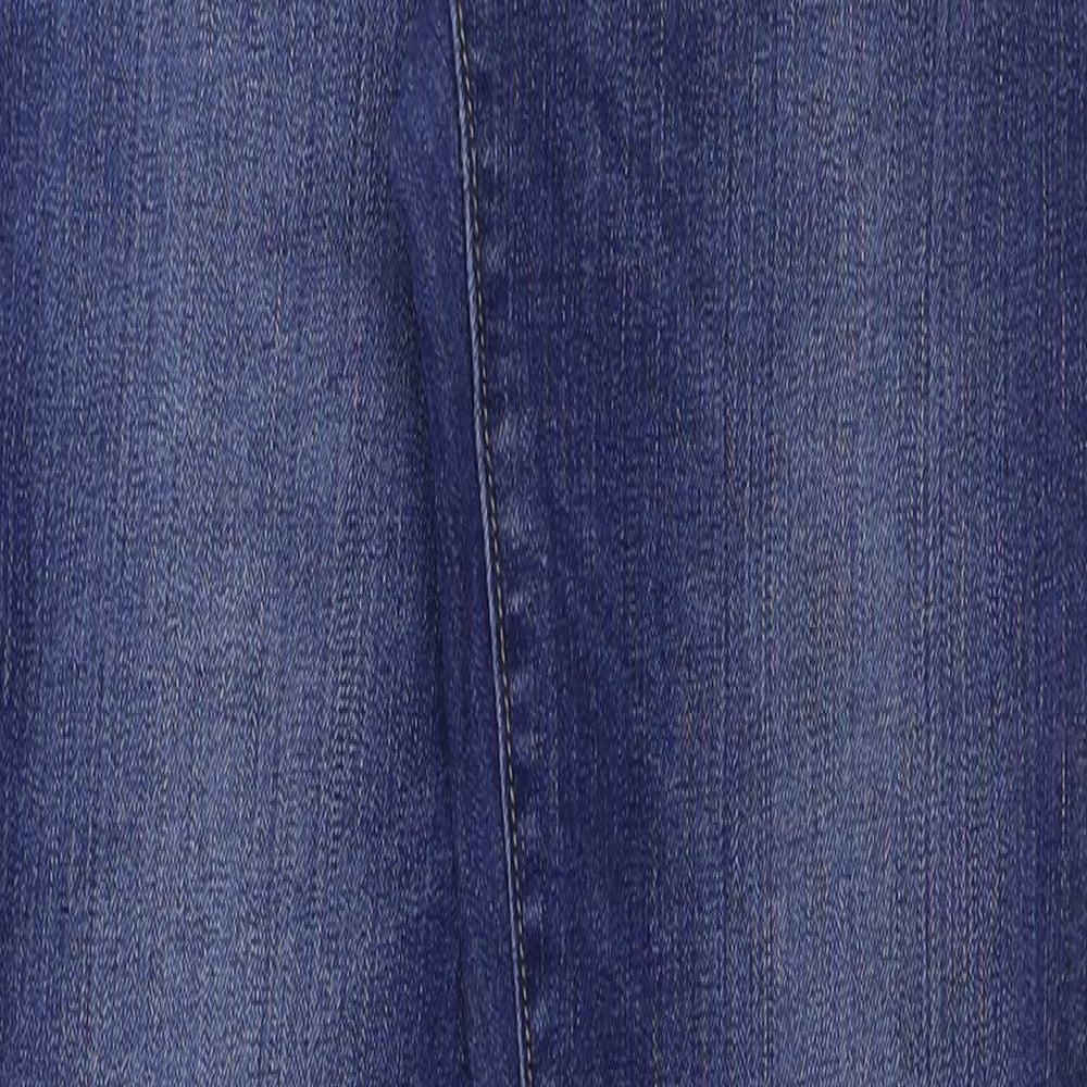 Gap Mens Blue Cotton Skinny Jeans Size 26 in L28 in Regular Button