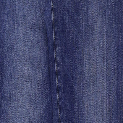 Gap Mens Blue Cotton Skinny Jeans Size 26 in L28 in Regular Button