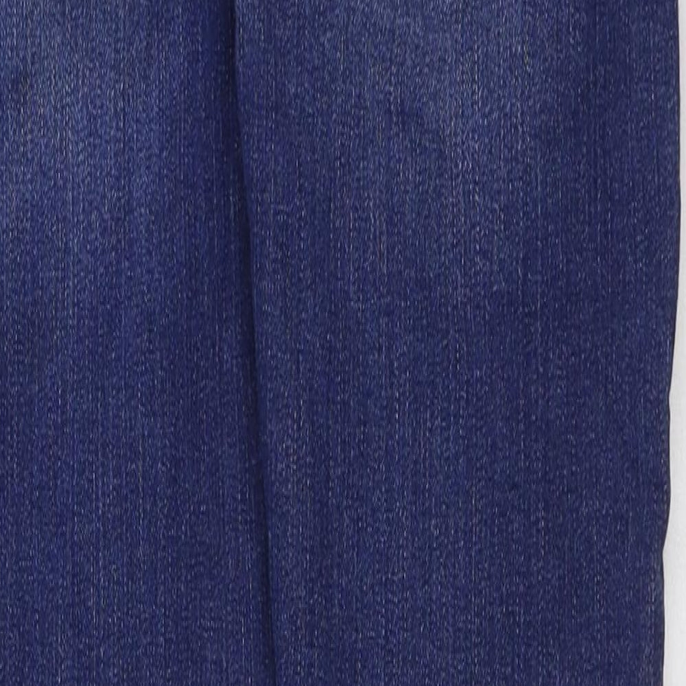 Gap Mens Blue Cotton Skinny Jeans Size 26 in L28 in Regular Button