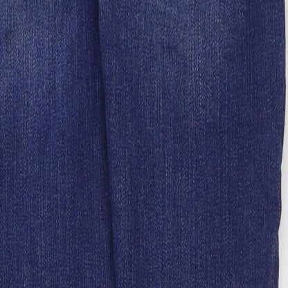 Gap Mens Blue Cotton Skinny Jeans Size 26 in L28 in Regular Button