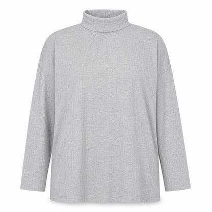 Womens UK Size 12 Boohoo Grey Basic T-Shirt
