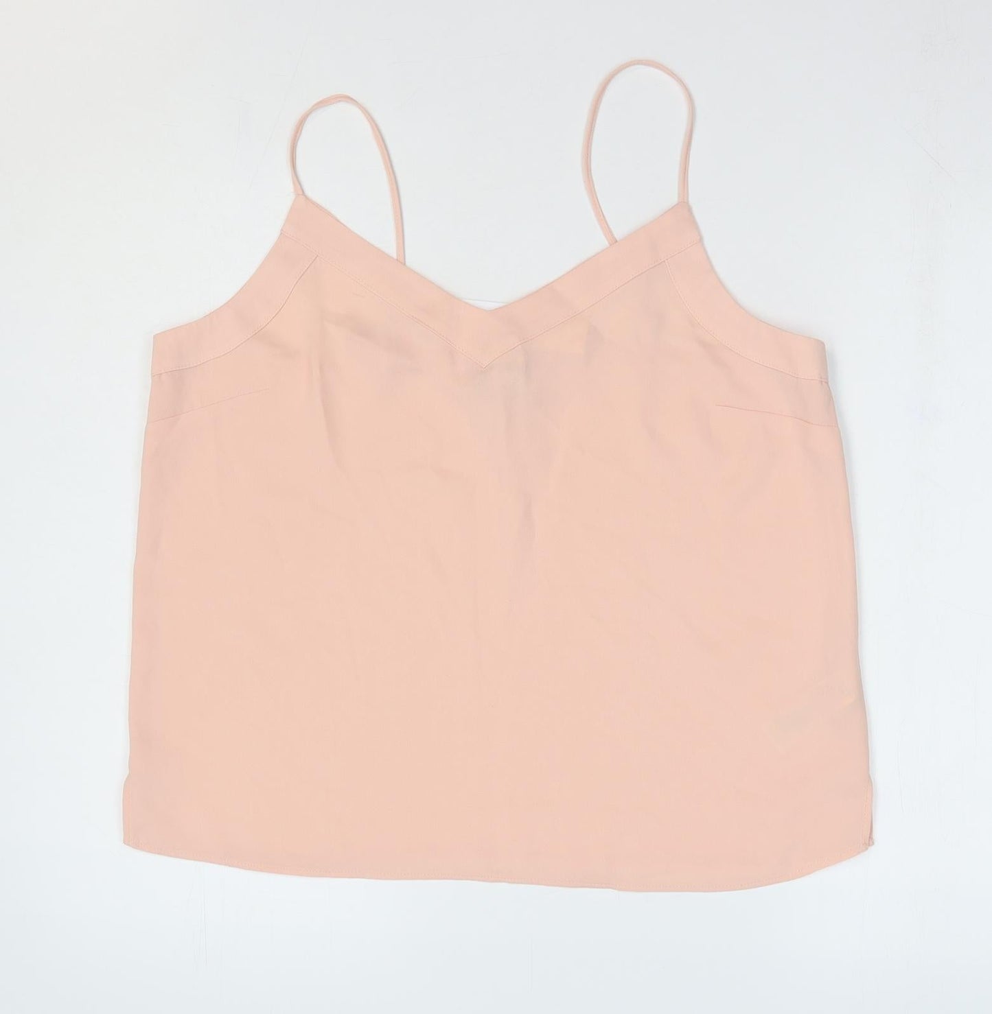 Womens UK Size 14 Topshop Pink Camisole Blouse