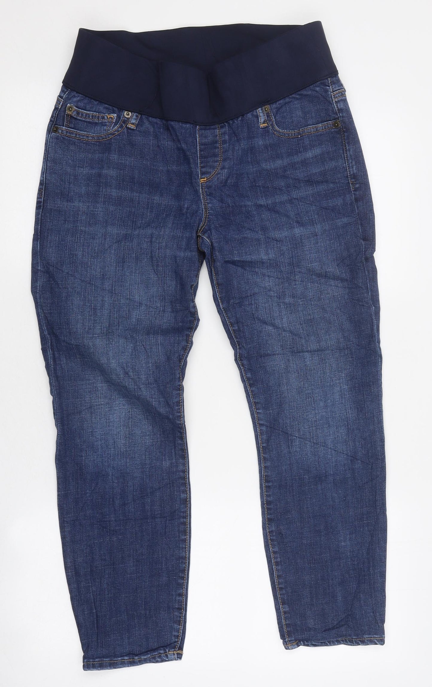 Gap Womens Blue 100% Cotton Skinny Jeans Size 8 L24 in Regular - Pockets