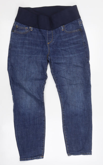 Gap Womens Blue 100% Cotton Skinny Jeans Size 8 L24 in Regular - Pockets