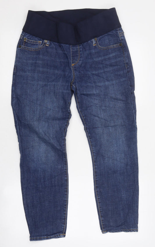 Gap Womens Blue 100% Cotton Skinny Jeans Size 8 L24 in Regular - Pockets