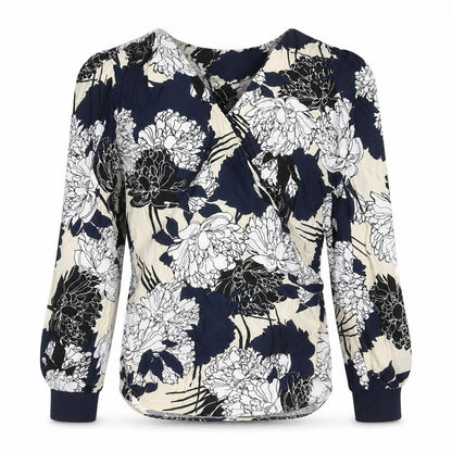 Womens UK Size 8 Marks and Spencer Multicoloured Wrap Blouse