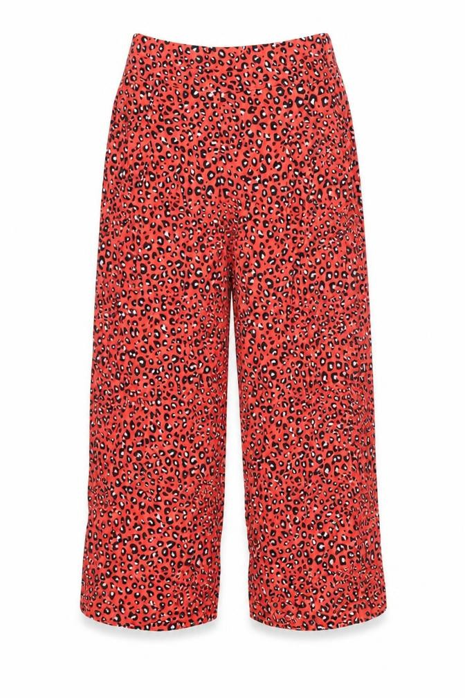 Womens UK Size 8 Marks and Spencer Regular Fit  Red Trousers