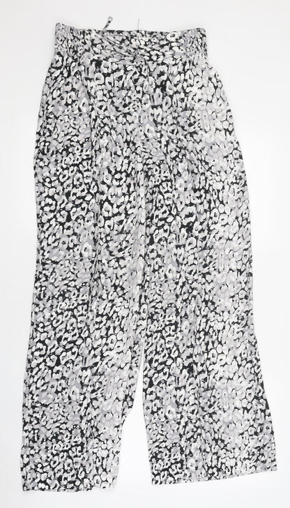 Womens UK Size 8 Marks and Spencer Regular Fit  Multicoloured Trousers