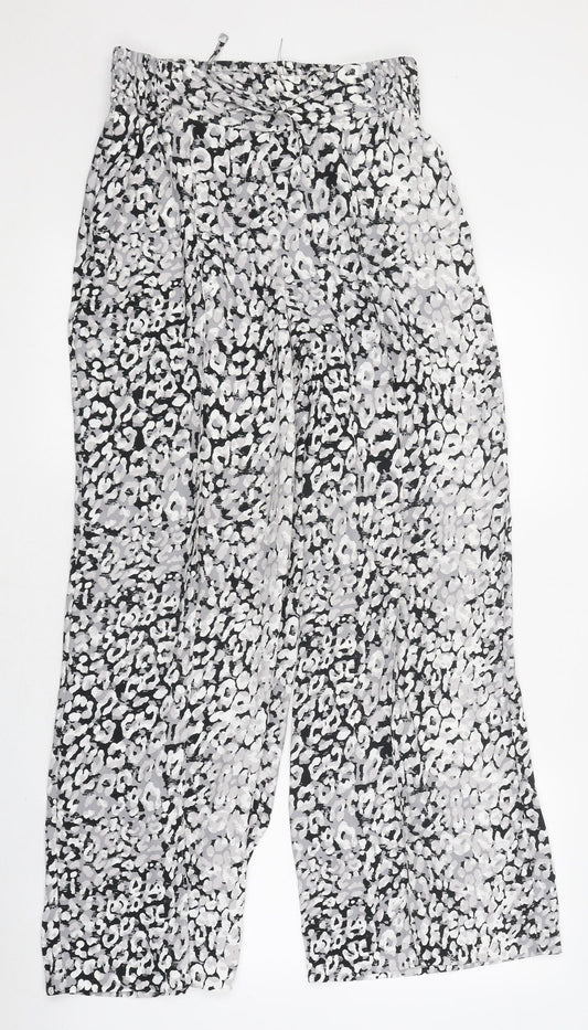 Womens UK Size 8 Marks and Spencer Regular Fit  Multicoloured Trousers