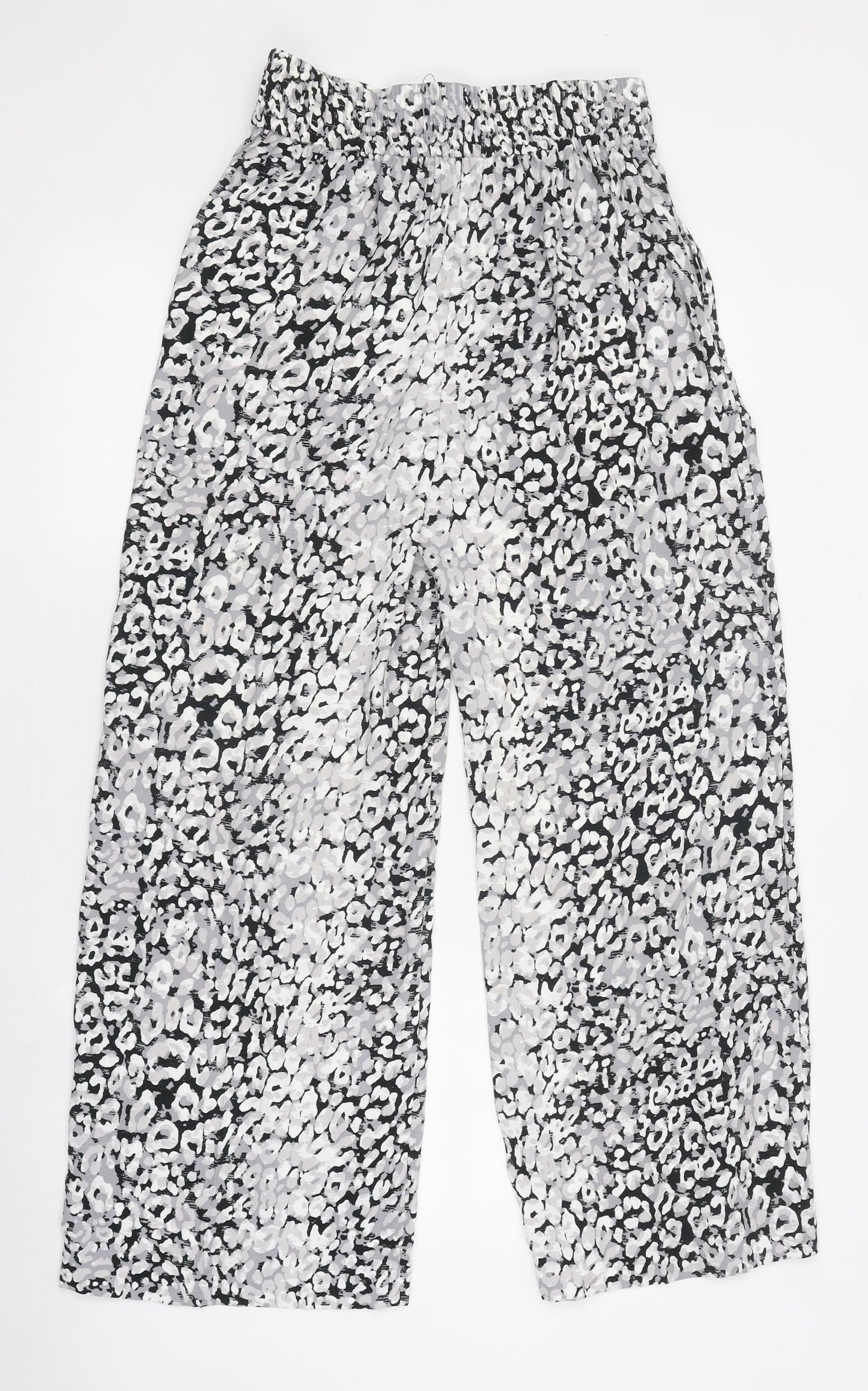Womens UK Size 8 Marks and Spencer Regular Fit  Multicoloured Trousers