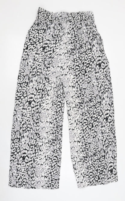 Womens UK Size 8 Marks and Spencer Regular Fit  Multicoloured Trousers