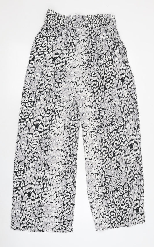 Womens UK Size 8 Marks and Spencer Regular Fit  Multicoloured Trousers