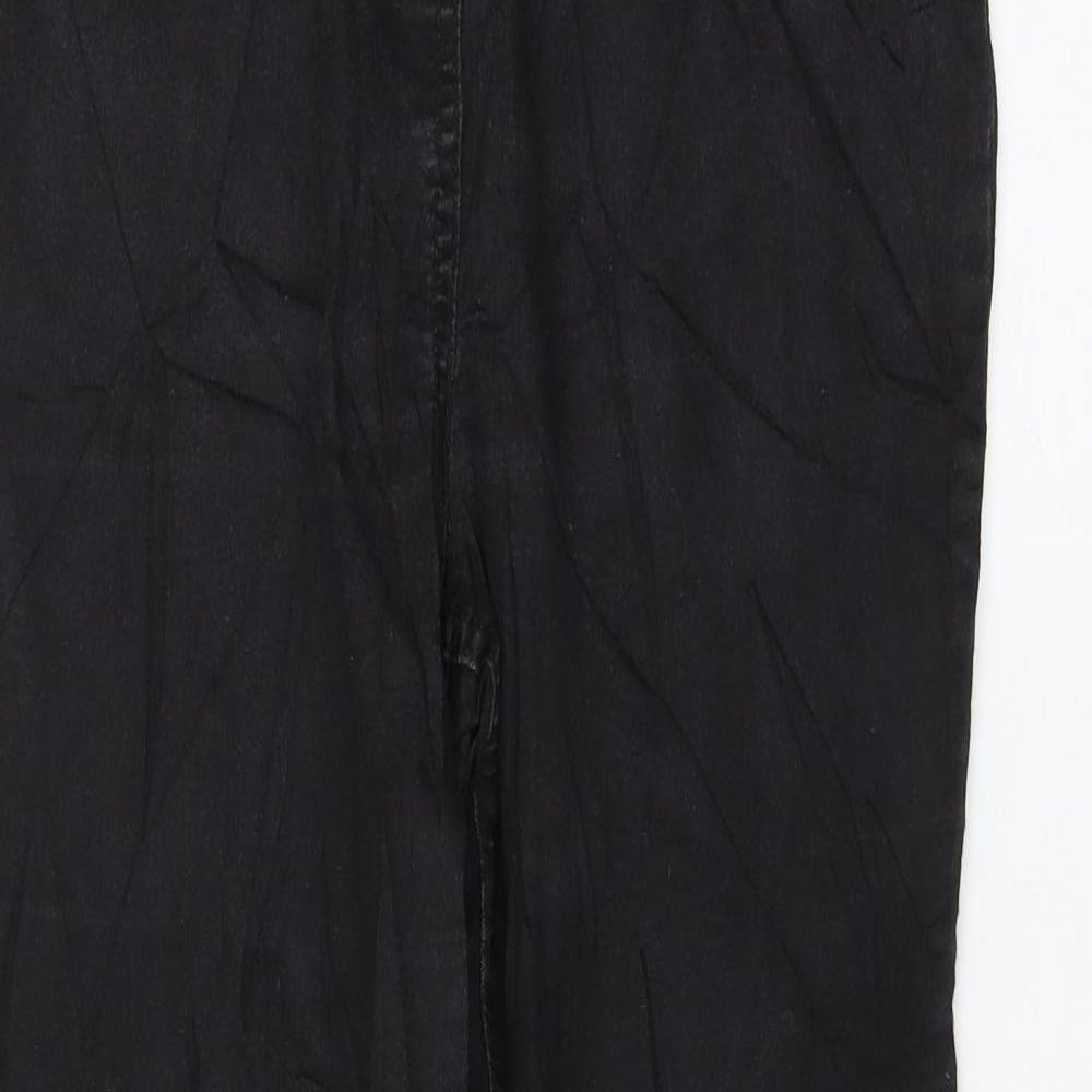 TU Womens Black Cotton Skinny Jeans Size 12 L30 in Regular