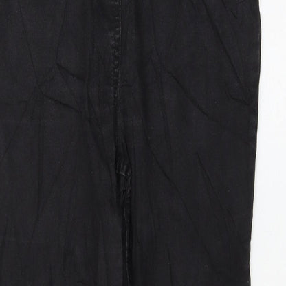 TU Womens Black Cotton Skinny Jeans Size 12 L30 in Regular